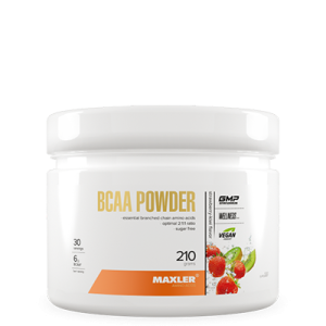 BCAA Powder Strawberry-kiwi 210g can