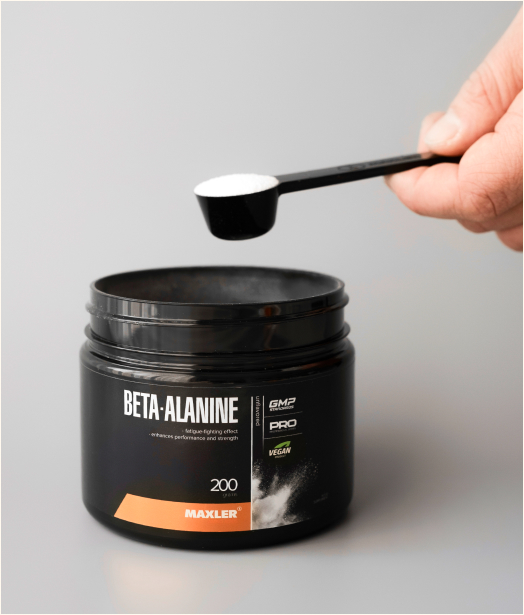 Beta-Alanine can and scoop