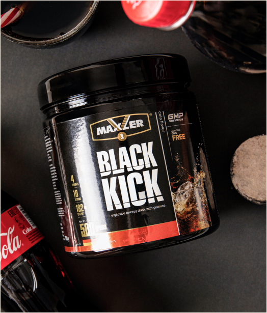 Black Kick 500g can