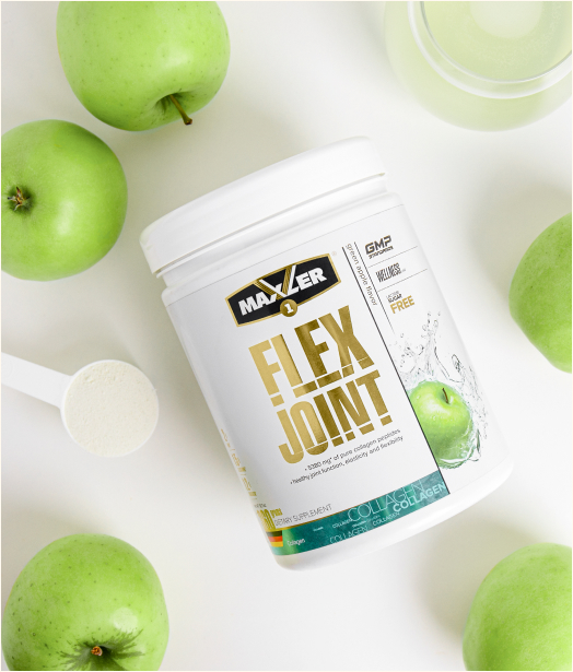 Flex Joint can and some apples