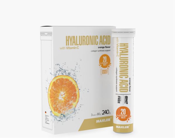 Hyaluronic Acid with Vitamin C box and tube
