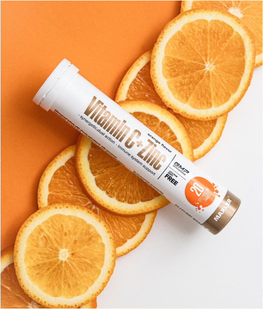 Vitamin C + Zinc Effervescent Tablets tube