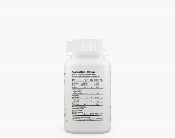 Natural Vitamin E 60 softgels