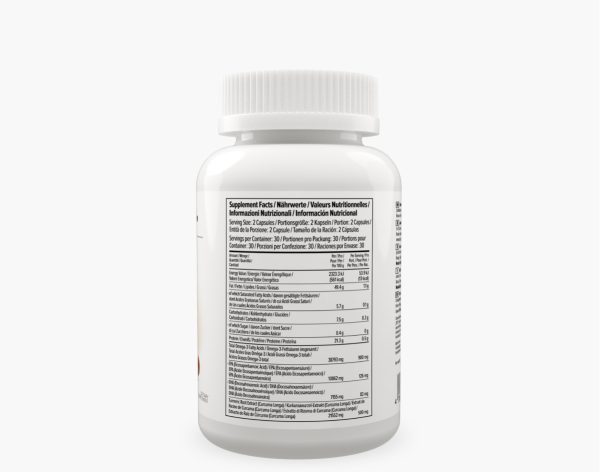 Curcumin Omega 3 supplement facts