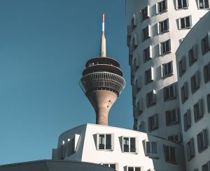 The TV tower of Düsseldorf